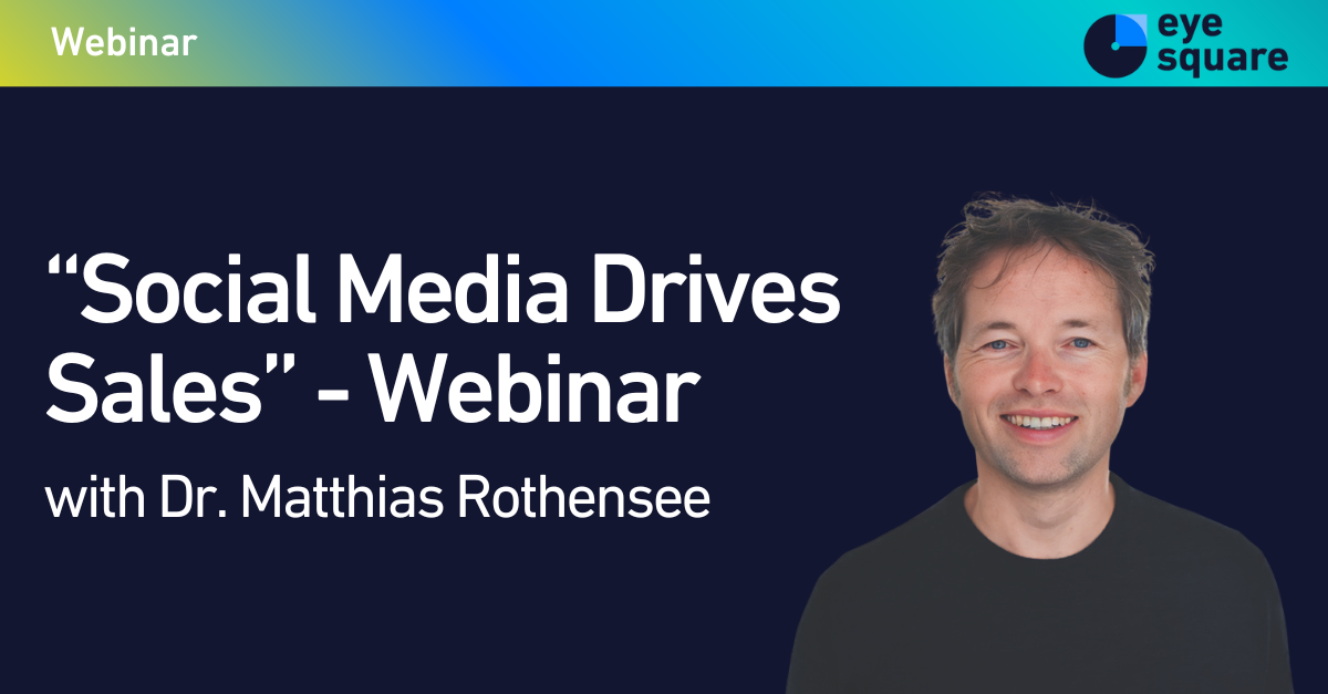 Social Media Drives Sales Webinar